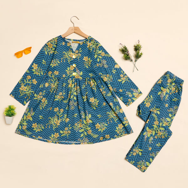 Blue Lawn Cord Set